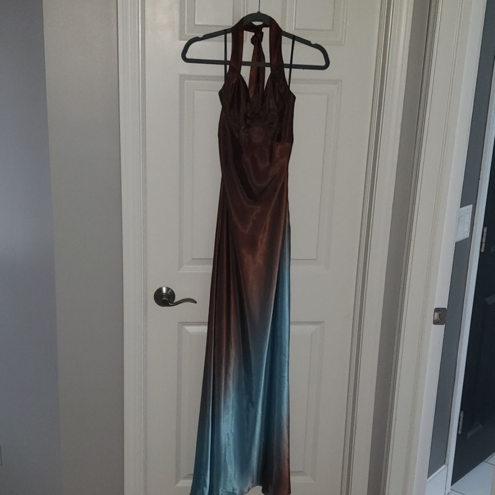 Jessic McClintock Satin gown